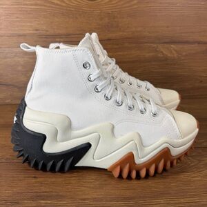 Converse Run Star Motion White High Top Sneakers Shoes Women’s Size 9 Platform